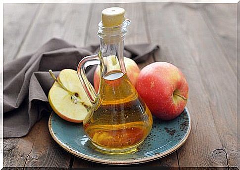 To fight cellulite you can use apple cider vinegar