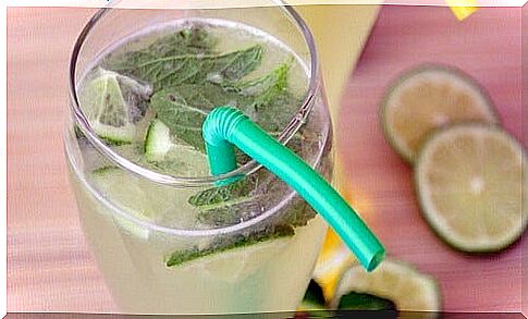 lemon and mint