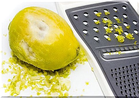 grater and lemon