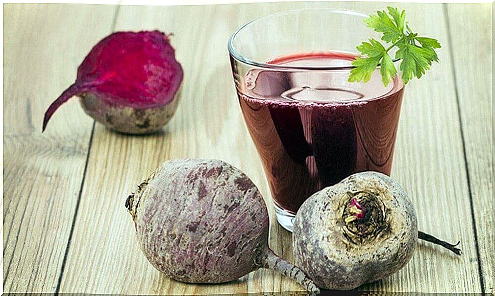 Beetroot water