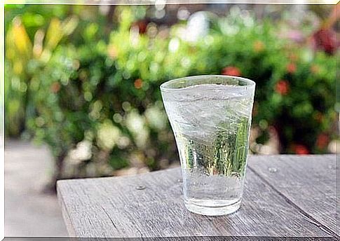 Glass of water