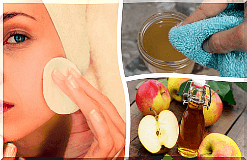 Facial cleansing with apple cider vinegar