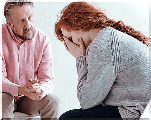 Woman finding a space for herself at the psychologist