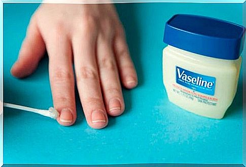 Vaseline on the nails