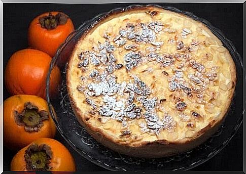 Persimmon and chocolate flan: a recipe to try