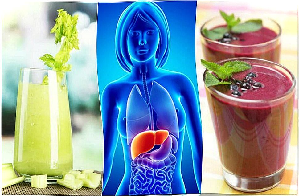 Purify the liver with 4 vegetable smoothies