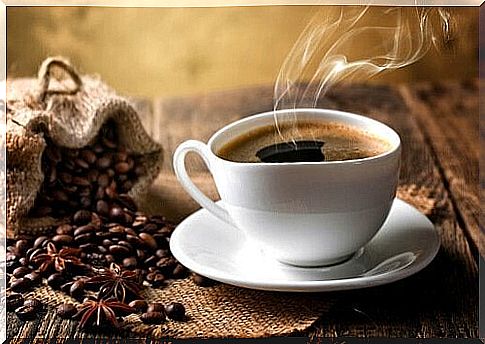 cup of coffee to reduce appetite