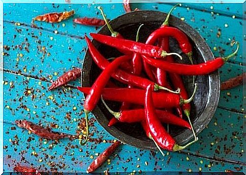 red chillies