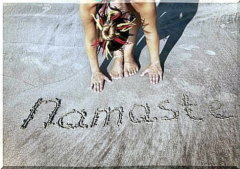 The word namasté